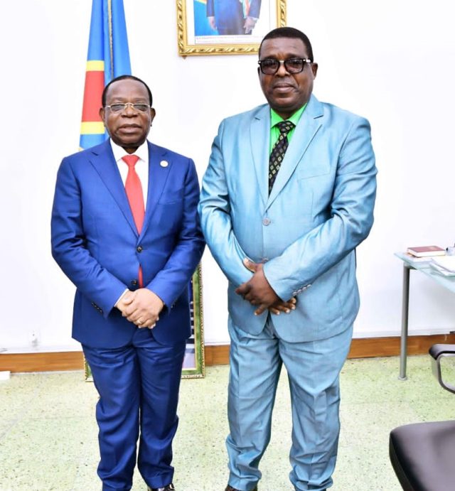 Modeste Bahati et Sylvain Bakajika